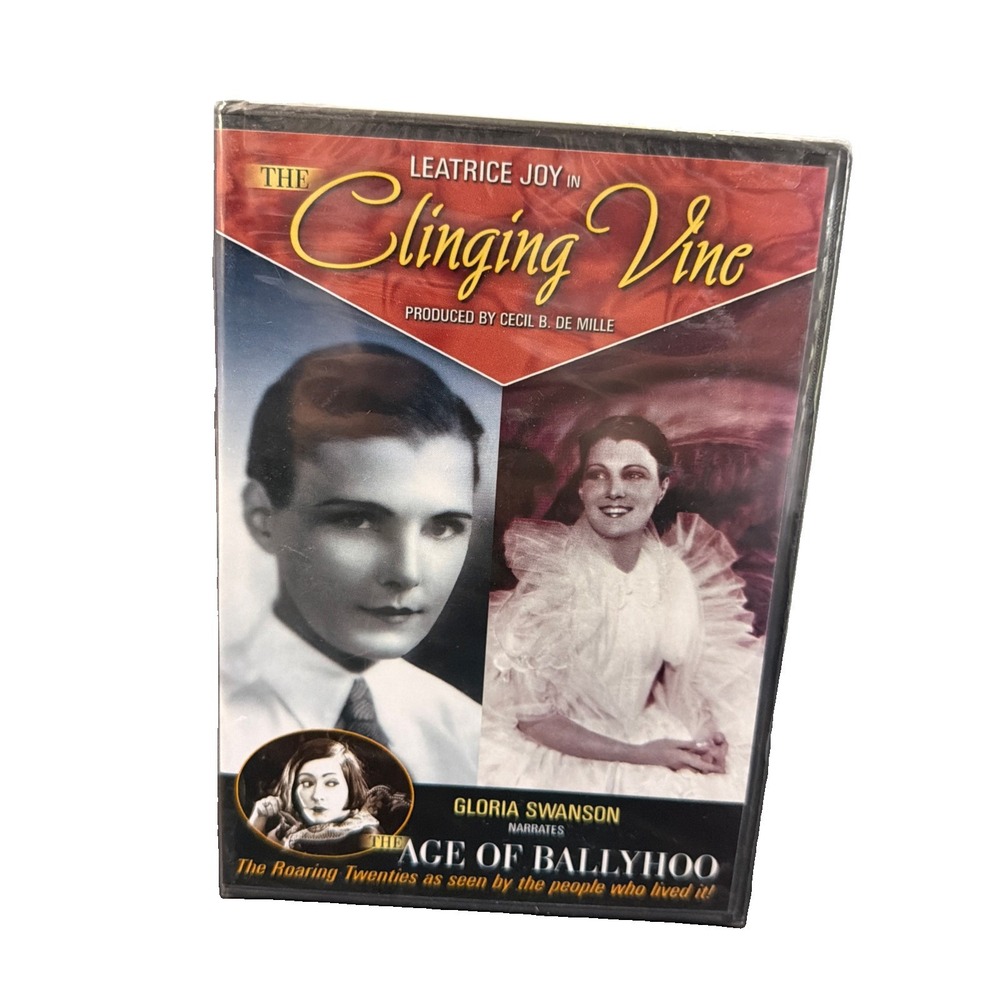 The Clinging Vine Age of Ballyhoo DVD 1926 1973 Gloria Swanson Cecil DeMille NEW